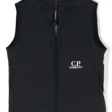 Жилет с капюшоном и логотипом