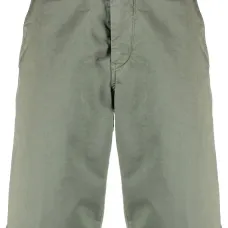 Однотонные шорты-бермуды