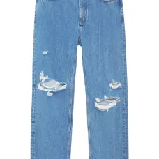 Прямые джинсы Gio с завышенной талией