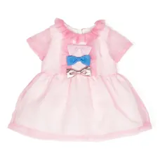 Платье с оборками