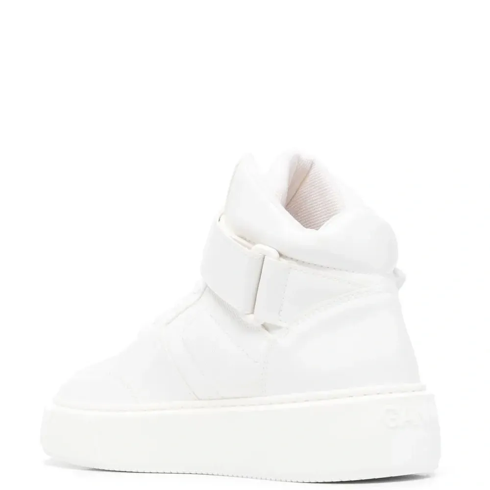 Высокие кроссовки на липучках