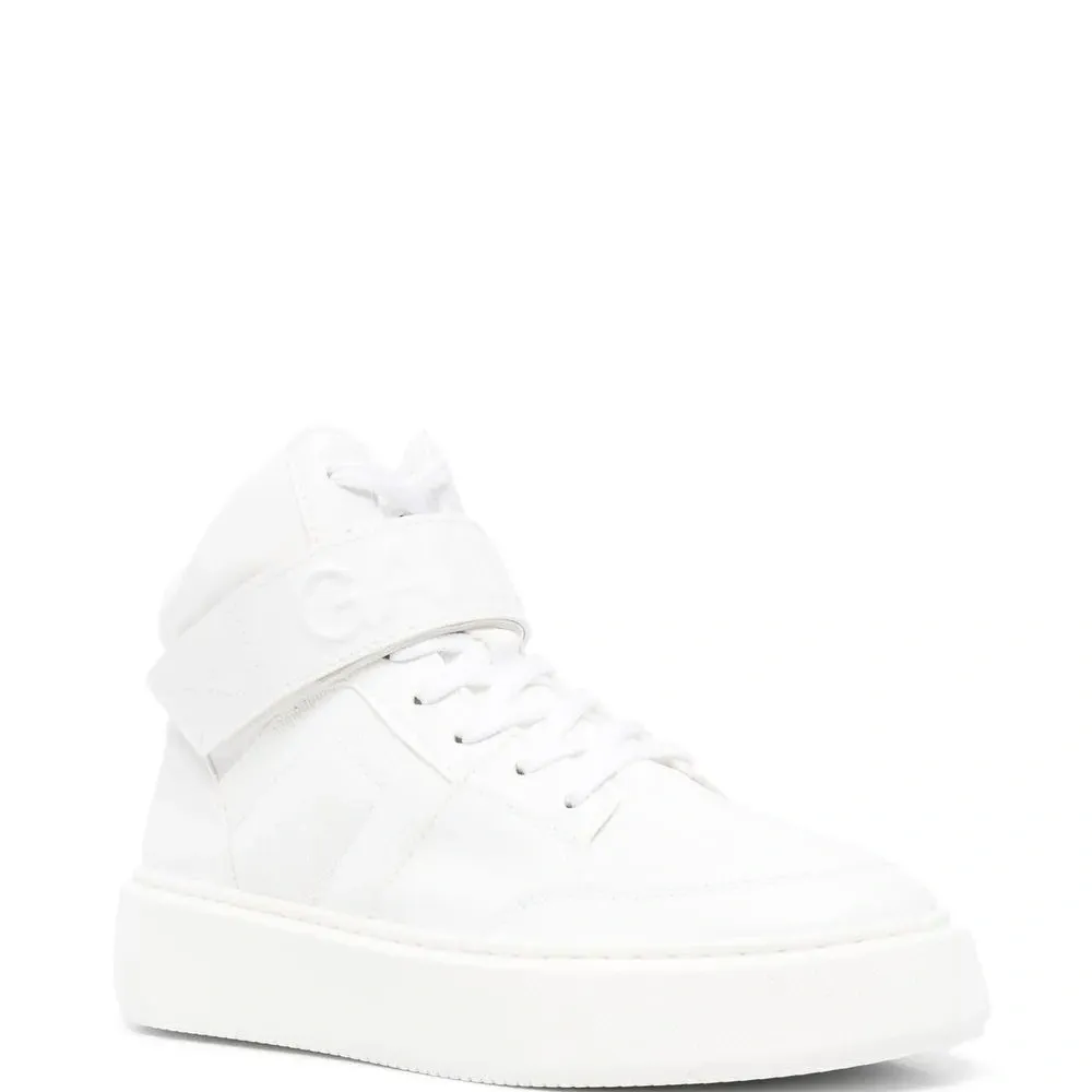 Высокие кроссовки на липучках