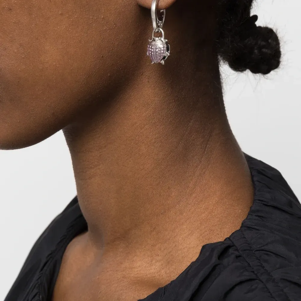 Серебряная серьга Blister