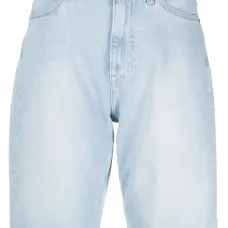 Джинсовые шорты с нашивкой-логотипом