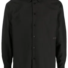 Рубашка с нашивкой-логотипом