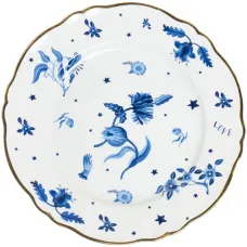 Тарелка La Tavola Scomposta с цветочным принтом (32.5 см)