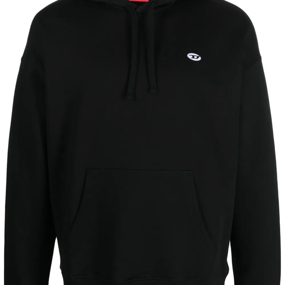 Худи с нашивкой-логотипом