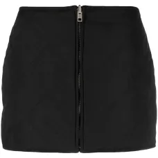 Двусторонняя мини-юбка на молнии