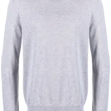 Джемпер с круглым вырезом