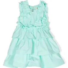 Платье с оборками