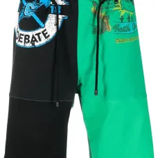 Спортивные шорты с графичным принтом