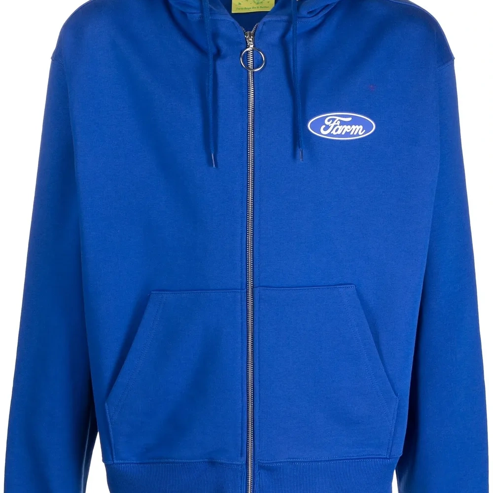 Худи на молнии с надписью