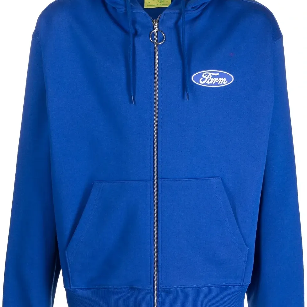 Худи на молнии с надписью