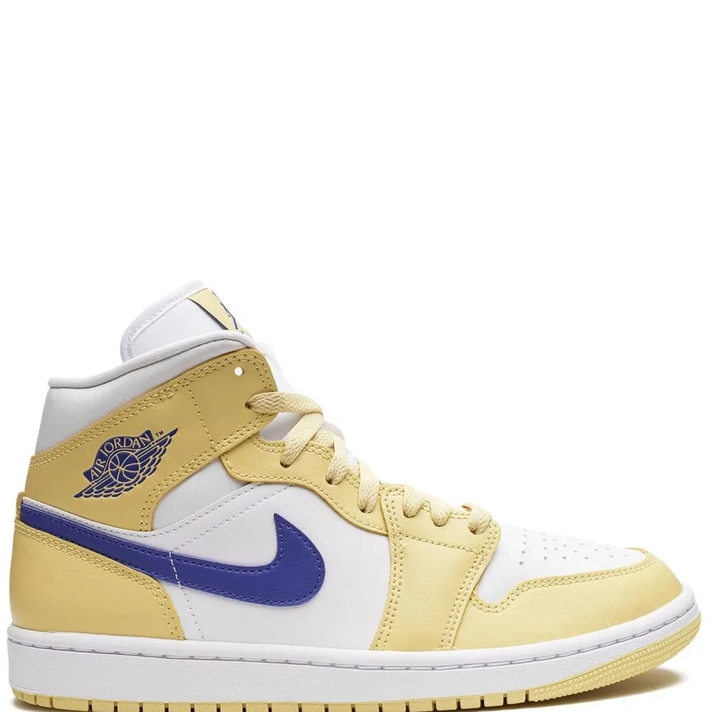 Кроссовки Air Jordan 1 Mid 'Lemon Wash'