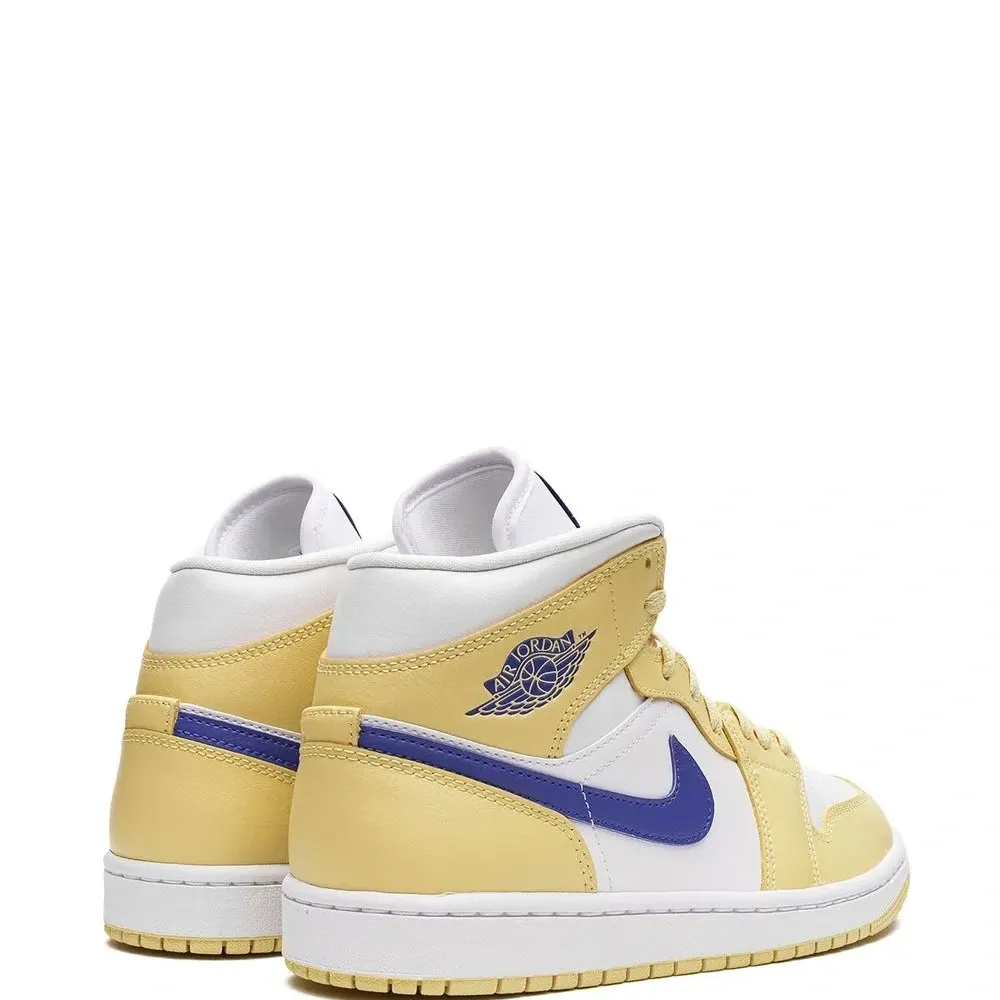 Кроссовки Air Jordan 1 Mid 'Lemon Wash'