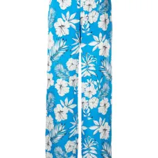 Широкие брюки с цветочным принтом Широкие брюки с цветочным принтом