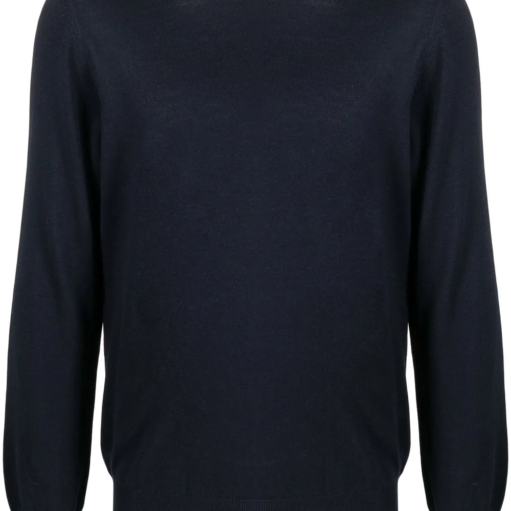 Шерстяная толстовка тонкой вязки