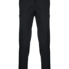 Шерстяные брюки прямого кроя Шерстяные брюки прямого кроя