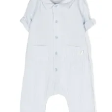 Однотонный ромпер