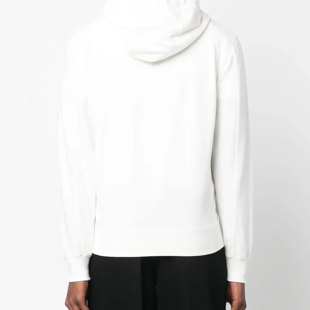 Худи на молнии с декором Lens