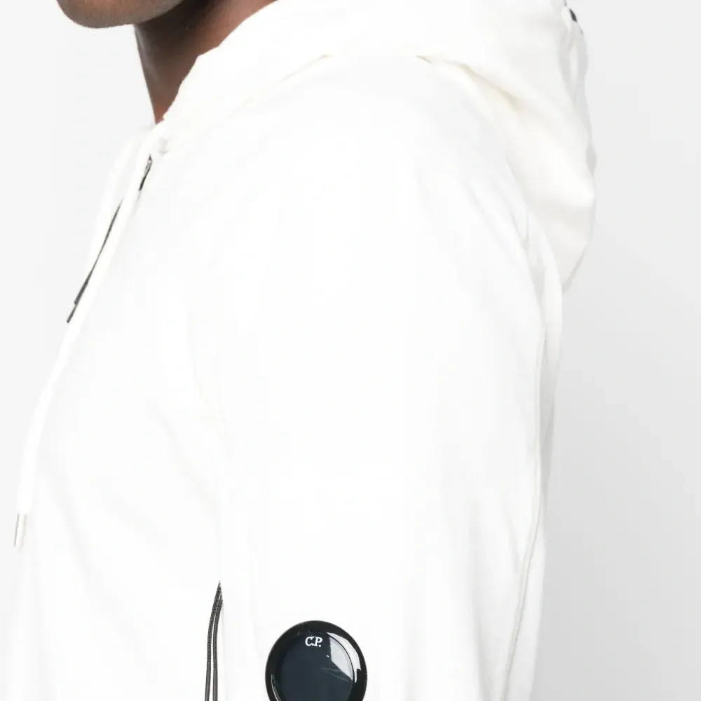 Худи на молнии с декором Lens