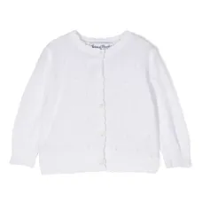 Кардиган с фестонами