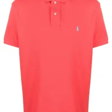 Рубашка поло с вышитым логотипом