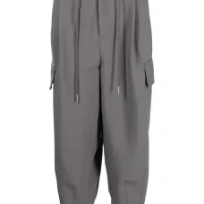 Брюки карго с кулиской