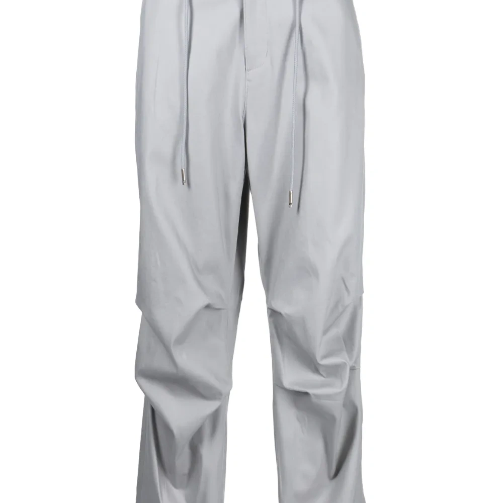 Прямые брюки с кулиской