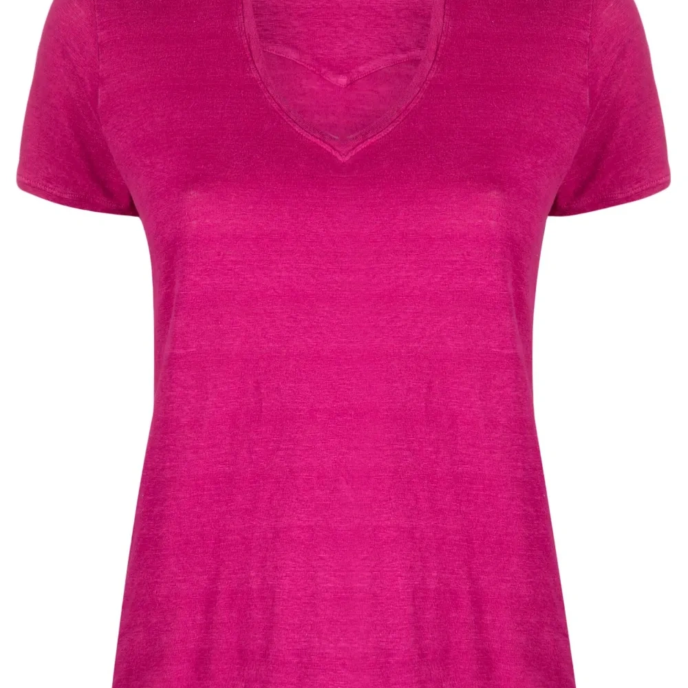 Льняная футболка Flores