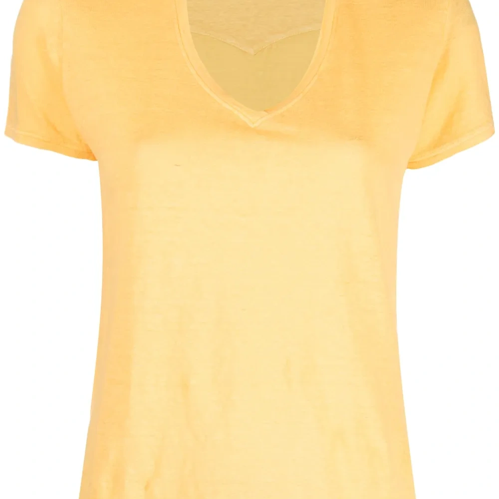 Льняная футболка Flores