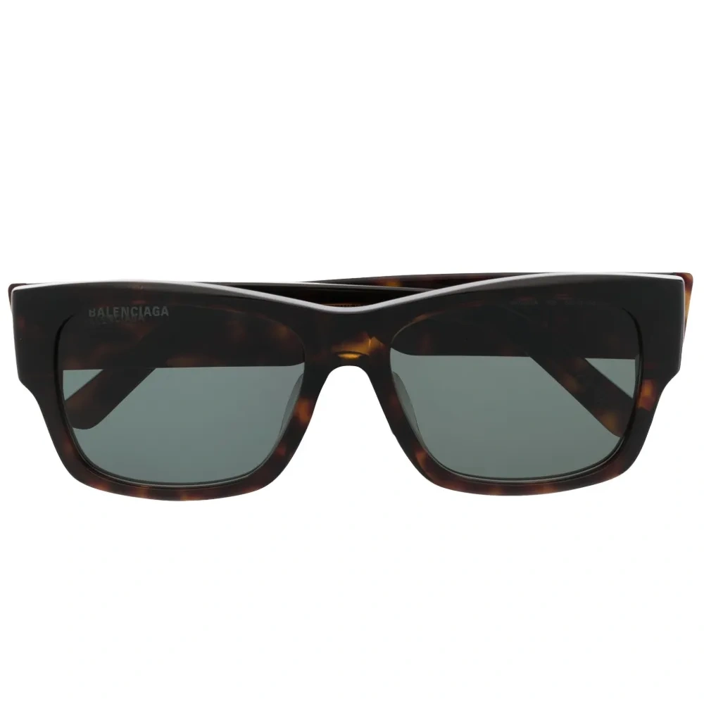 Солнцезащитные очки в квадратной оправе с логотипом