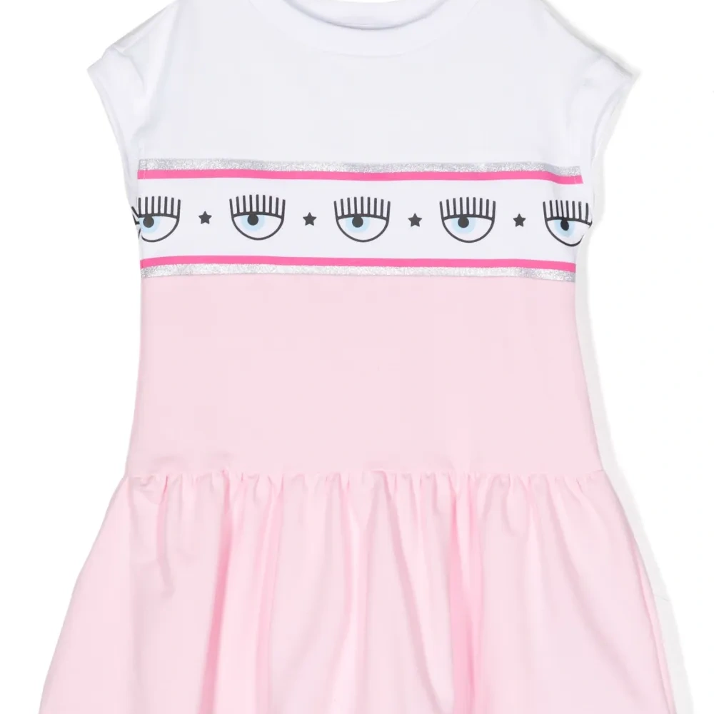 Платье с логотипом