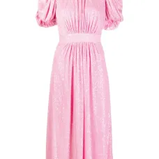 Платье миди с пайетками