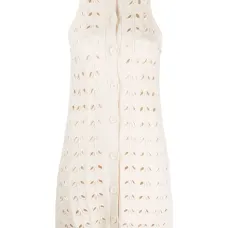 Короткое платье Rivolo в технике кроше