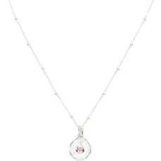 Серебряное колье Flaming Heart Talisman