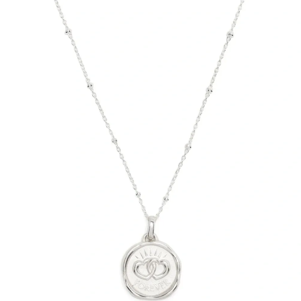 Серебряное колье Forever Hearts Talisman
