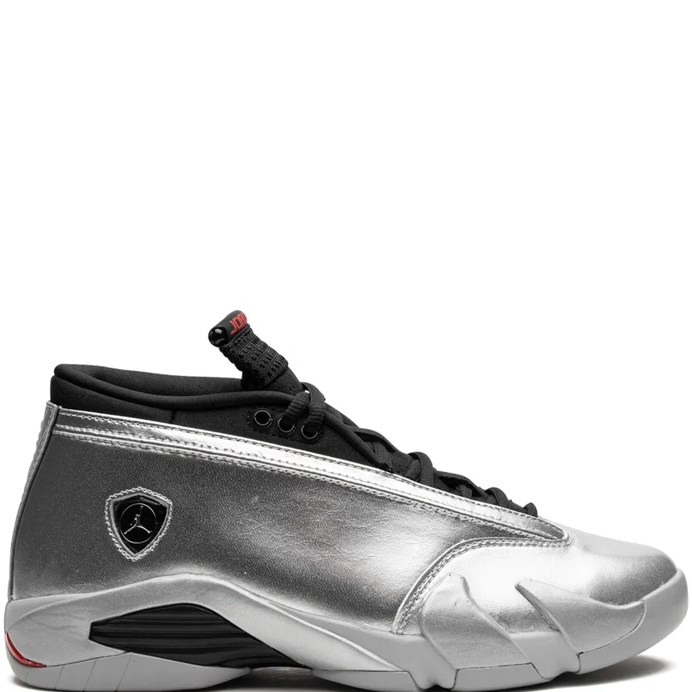 Кроссовки Air Jordan 14 Low Metallic Silver