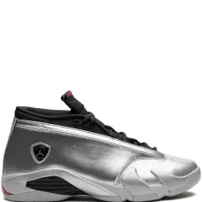 Кроссовки Air Jordan 14 Low Metallic Silver