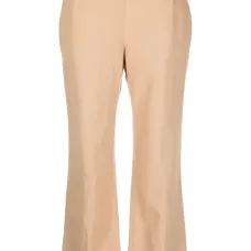 Укороченные расклешенные брюки