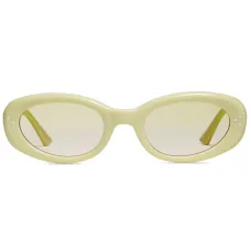 Солнцезащитные очки в овальной оправе