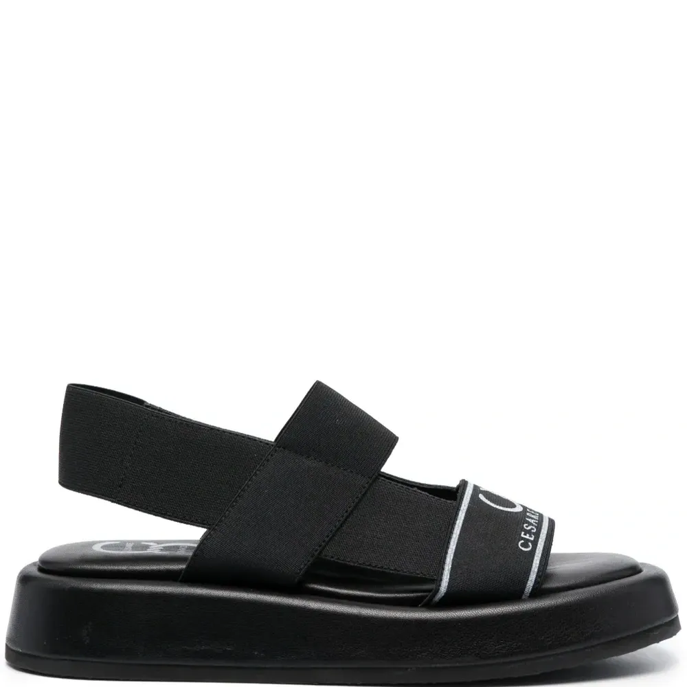 Дутые сандалии