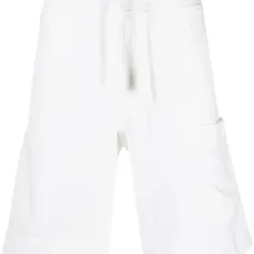 Шорты с кулиской и накладными карманами