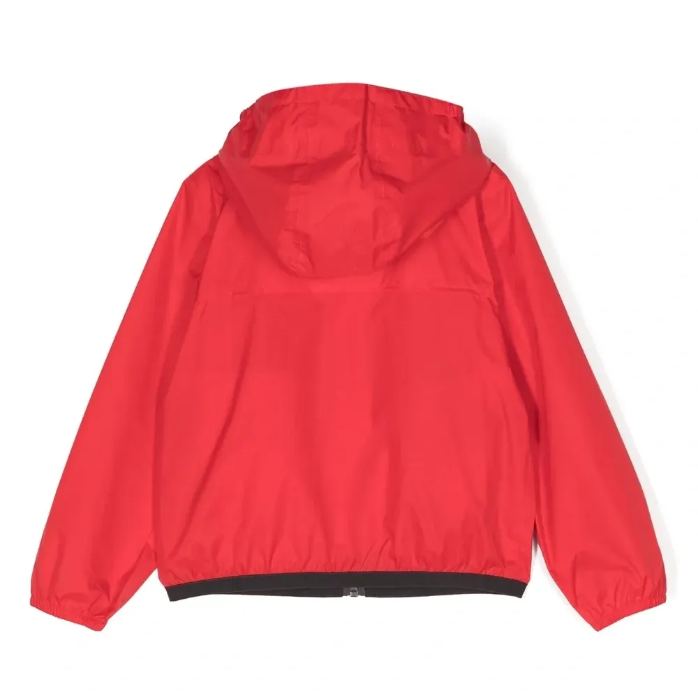 Куртка с капюшоном и нашивкой-логотипом