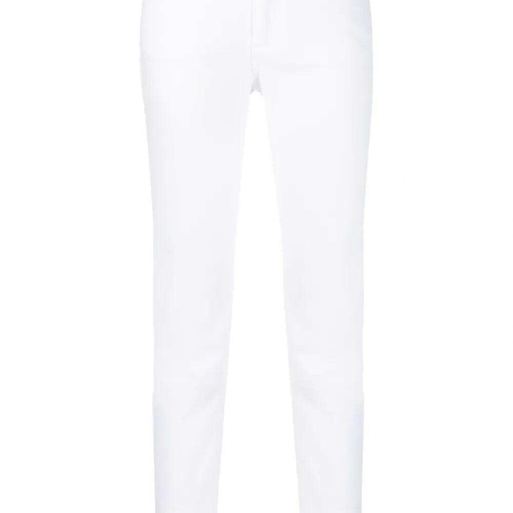 Джинсы скинни с нашивкой-логотипом