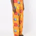 Прямые брюки с принтом