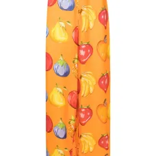 Прямые брюки с принтом