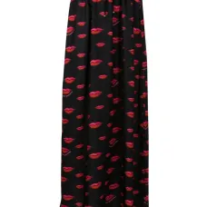 Юбка макси с принтом