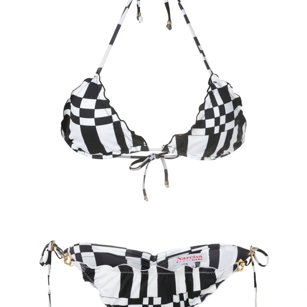 Бикини с геометричным принтом