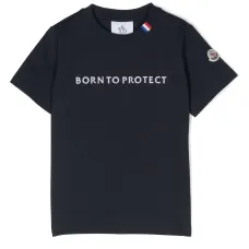 Футболка с нашивкой-логотипом